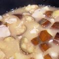 chabo2580's cooksnap of when they made なすと豚肉の具だくさん味噌汁.