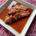 花時計咲いた's cooksnap of when they made 金目鯛の煮つけ.