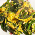 クックみにみに's cooksnap of when they made ほうれん草と卵の炒め物.
