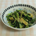 umemodoki's cooksnap of when they made 節約！！水菜と薄揚げのおひたし.