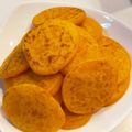 しきやん's cooksnap of when they made 7ヶ月　手づかみ　カボチャと豆腐のお焼き.