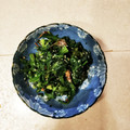マ行のママ's cooksnap of when they made 簡単！ごま油香る♪春菊のごま和え.