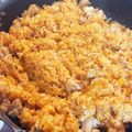 neko's cooksnap of when they made ケチャップとバターで簡単チキンライス.