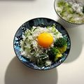 SAsunny's cooksnap of when they made 丼2021.08.28 シラス丼.