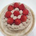 ミーがむわ's cooksnap of when they made 苺のチョコレートショートケーキ.