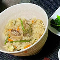 ごしゅ子's cooksnap of when they made エリンギ 松茸のお吸い物で 松茸ご飯風.