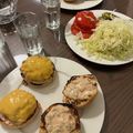 ぺりこりん♡'s cooksnap of when they made 超簡単、失敗なし、基本のハンバーガー。.