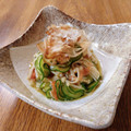 やなぎだまこ's cooksnap of when they made 胡瓜とえのきの梅のさっぱり和え.