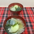 horseland's cooksnap of when they made じゃがいも大根わかめのほっこりお味噌汁.