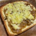 リラシャン's cooksnap of when they made カレートースト.