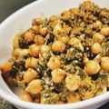 チィｖ's cooksnap of when they made ひよこ豆とほうれん草のスペイン風炒め煮.