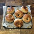 e.kinako's cooksnap of when they made ツルピカ♪全粒粉ベーグル.