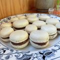 skbbab's cooksnap of when they made バレンタイン♡簡単かわいいチョコマカロン.