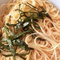 snow730413's cooksnap of when they made たらこスパゲッティ.