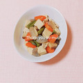 まあまま☆0403's cooksnap of when they made 高野豆腐の煮物　★宇都宮学校給食.