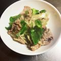 のえもゆ's cooksnap of when they made 簡単すぎ！！ネギと豚肉のレンジ蒸し.
