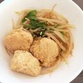 み～たんだよ～ん's cooksnap of when they made ふわんふわん♪お豆腐入り鶏団子.