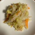 かんじきんぐ's cooksnap of when they made 白菜とツナのサラダ.