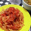 ☆★ケイト★☆'s cooksnap of when they made 冷凍シーフードミックスで簡単ペスカトーレ.