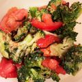 みや☆じゅん's cooksnap of when they made トマトとブロッコリーの塩昆布和え.