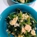つよまり's cooksnap of when they made ほうれん草と卵の白だし炒め.