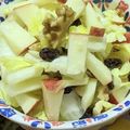ゆけり３兄弟's cooksnap of when they made 白菜と林檎のサラダ❀胡桃&レーズン入り.