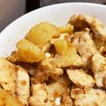 クルックー♫'s cooksnap of when they made じゃが芋と鶏むね肉のマヨ醤油炒め.