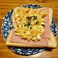 さすらい's cooksnap of when they made ハムタルタルトースト.