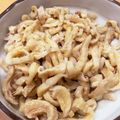 ママメイン！時々子供's cooksnap of when they made 今宵の前菜に！串焼き屋の鶏皮ポン酢.