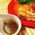 よぴぴよ's cooksnap of when they made チキンソテー・バジルクリームソース.