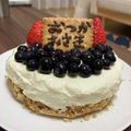 みほはGENEが好き's cooksnap of when they made レアチーズケーキ♡.