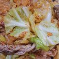 やまきょろちゃん's cooksnap of when they made 簡単☆キャベツと春雨のキムチ炒め.