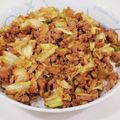 ゆ→ちむ❦180SX's cooksnap of when they made 肉そぼろ♡濃い目の味付けでご飯がすすむ！.