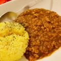 ainuinu's cooksnap of when they made カレールーで簡単☆キーマカレー☆.