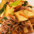zutan's cooksnap of when they made 豚肉＊青菜＊厚揚げのオイスター炒め.