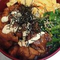 precious☆'s cooksnap of when they made 超簡単！照り焼きチキン3色丼♬.