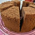 めろんパンダ's cooksnap of when they made 板チョコで☆チョコレートシフォンケーキ.