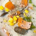 kisberry's cooksnap of when they made ほっこり♡ 根菜の豆乳みそスープ.