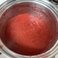 パンダパン405's cooksnap of when they made 自家製いちごピューレ♡.