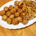なっさん姫's cooksnap of when they made からあげくん風Wチーズチキンボール.