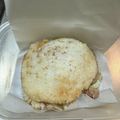 ニッシーマン's cooksnap of when they made ランチに☆簡単ライスバーガー♪.