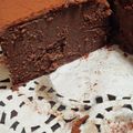 小さいお嬢's cooksnap of when they made 生ガトーショコラ※とろける生チョコケーキ.