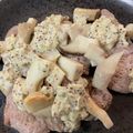 bellーりん's cooksnap of when they made 超簡単！豚ヒレ肉の粒マスタードソースのせ.