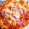 クックLCJQO8☆'s cooksnap of when they made 20分で出来る！薄力粉DEプレーンピザ♪.