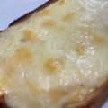 ちびたぬき♪'s cooksnap of when they made 卵ふわっふわタルタルチーズトースト★.