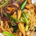 クック5POO64☆'s cooksnap of when they made 小松菜としめじのパスタ（バターだし醤油）.