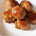 るてぃあ's cooksnap of when they made ♪コロコロ簡単♪肉巻きおにぎり♪お弁当に.