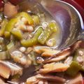 fyasu's cooksnap of when they made 簡単★冷凍オクラと乾燥椎茸の煮びたし.
