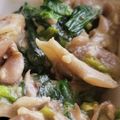 Miiiママ's cooksnap of when they made ほうれん草・舞茸・ベーコン・チーズ蒸し.