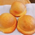 yukapam's cooksnap of when they made ＊スイートブール（ぼうしパン）＊.